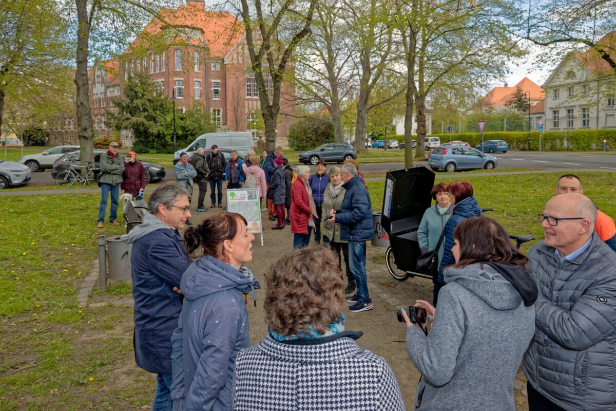 Eröffnung Baumriesenpfad der Philosophie in Eilenburg