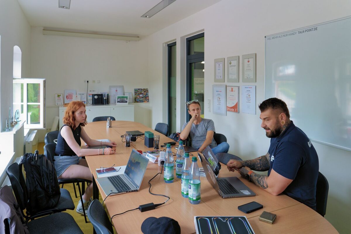Workshop Instagram bei TALK POiNT GmbH mit David Cosz