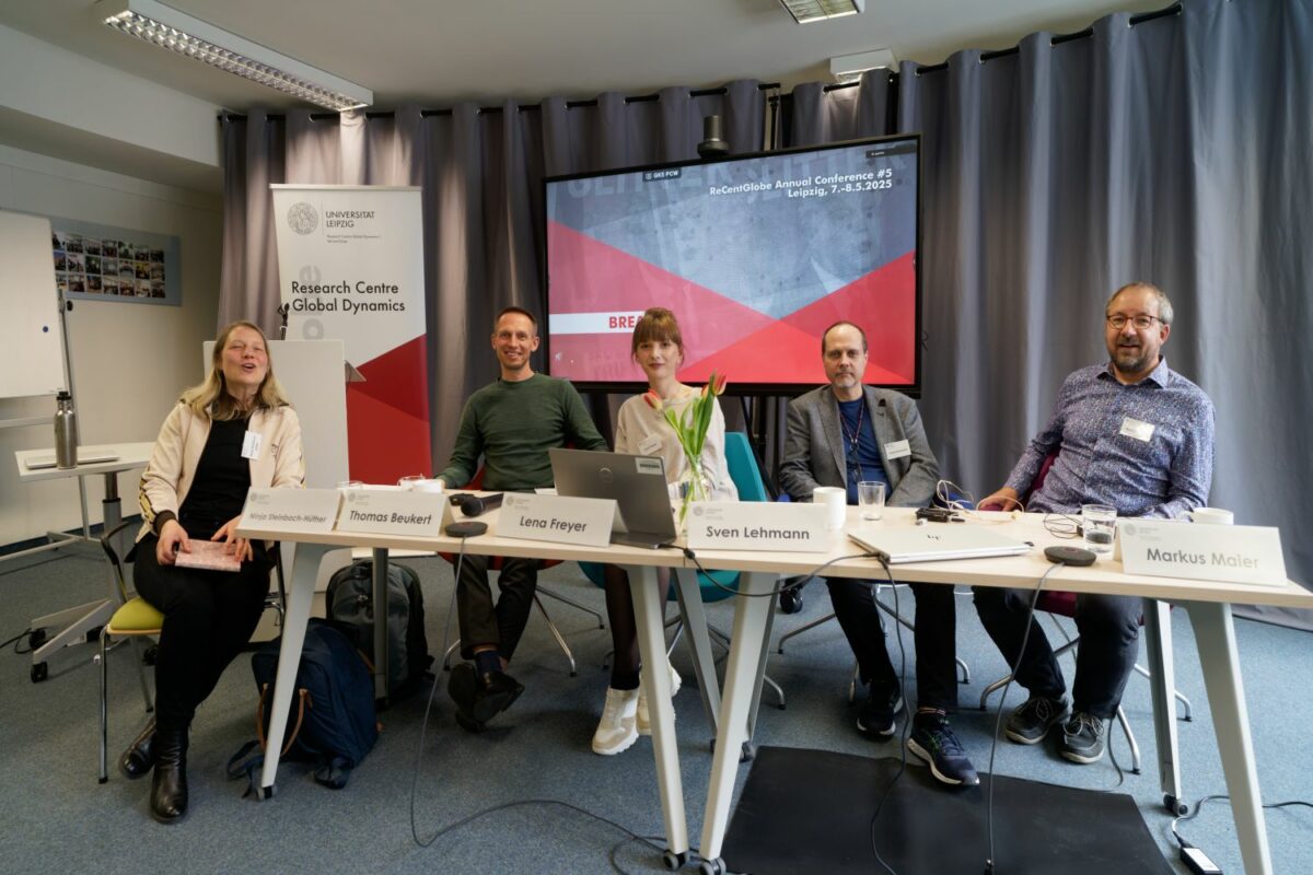 ReCentGlobe Jahrestagung 2025 in Leipzig – #TGVeb beim Runden Tisch