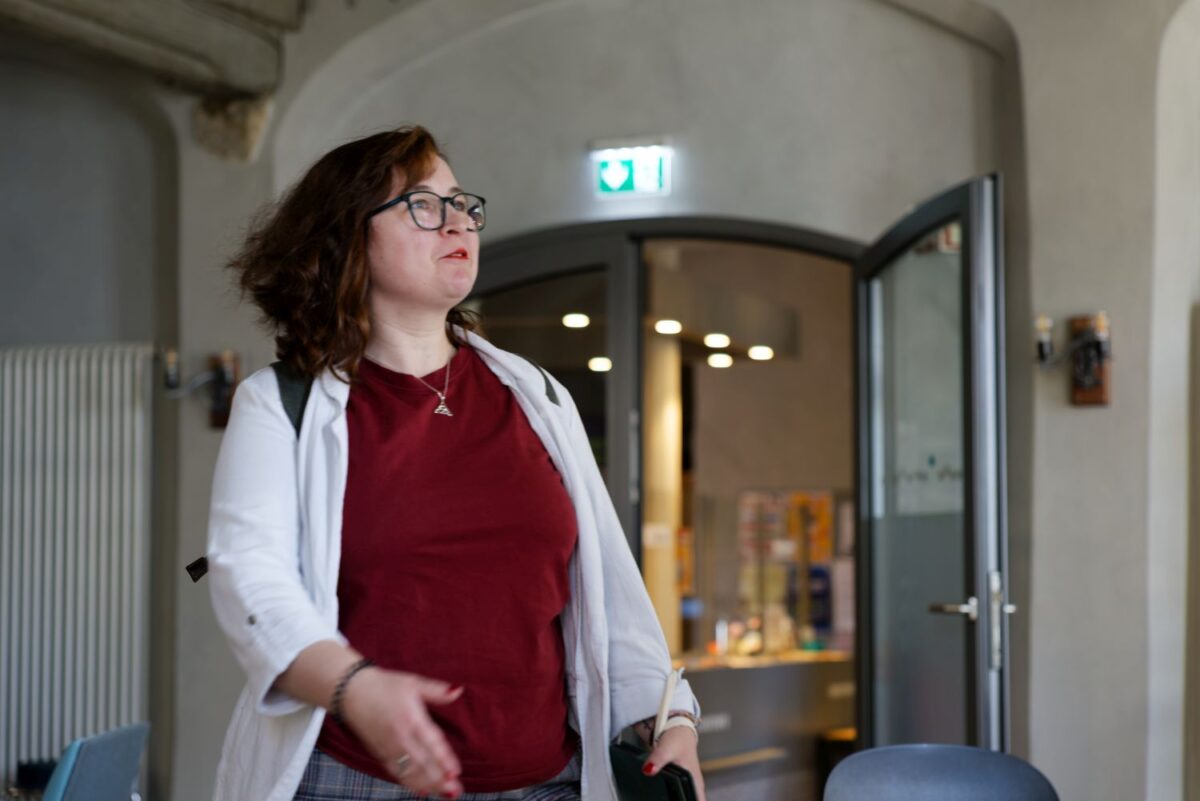 Morven Hikara zur KUNSTwoche in Eilenburg